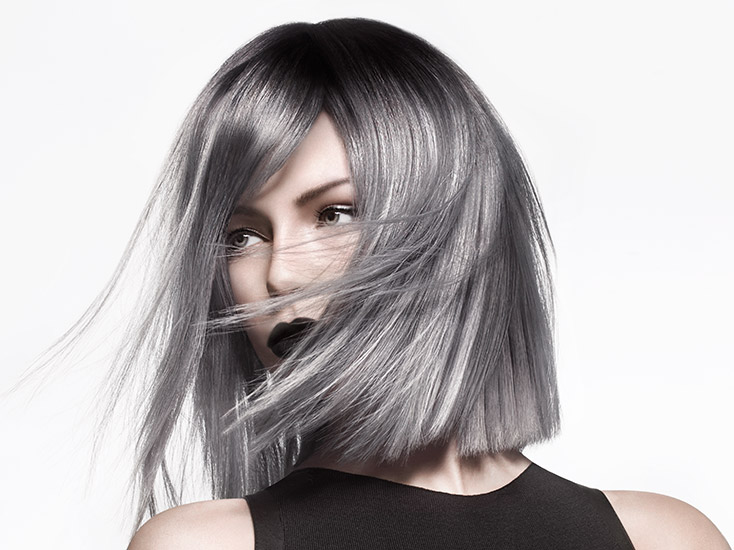 Retouche Cheveux - Subtil Ice Color
