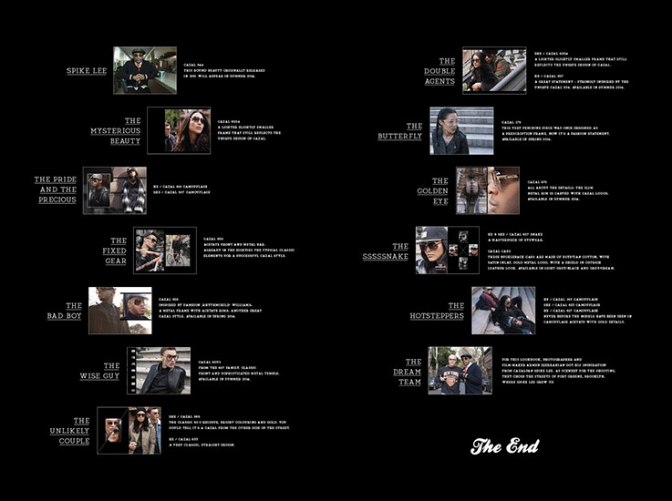 Cazal Lookbook 2014 - Director's Cut Retouche Cazal Lookbook 2014 - Director's Cut