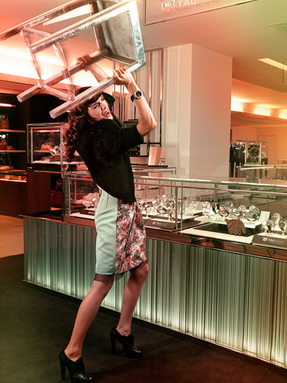 Retouche Une nuit au Printemps