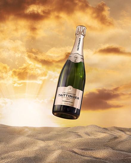 Retouche Champagne Taittinger - Fifa