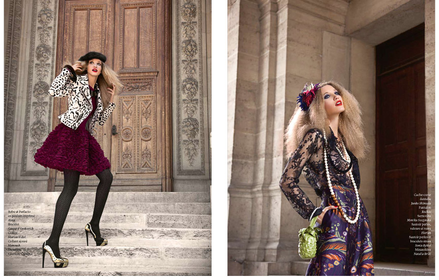 Edelweiss Octobre 2011 - Édito Rykiel Macadam Edelweiss Octobre 2011 - Édito Rykiel Macadam