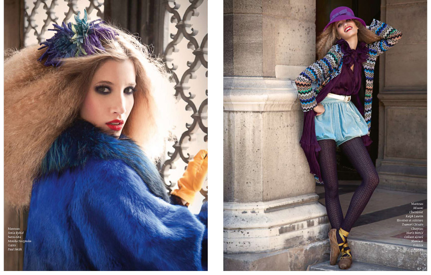 Edelweiss Octobre 2011 - Édito Rykiel Macadam Edelweiss Octobre 2011 - Édito Rykiel Macadam