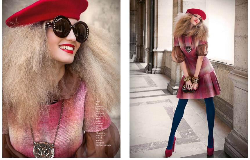 Edelweiss Octobre 2011 - Édito Rykiel Macadam Edelweiss Octobre 2011 - Édito Rykiel Macadam