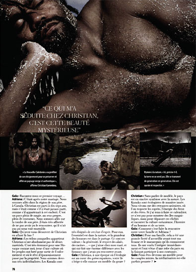 Retouche Article sur Adriana et Christian Karembeu Retouche Article sur Adriana et Christian Karembeu