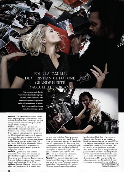 Retouche Article sur Adriana et Christian Karembeu Retouche Article sur Adriana et Christian Karembeu