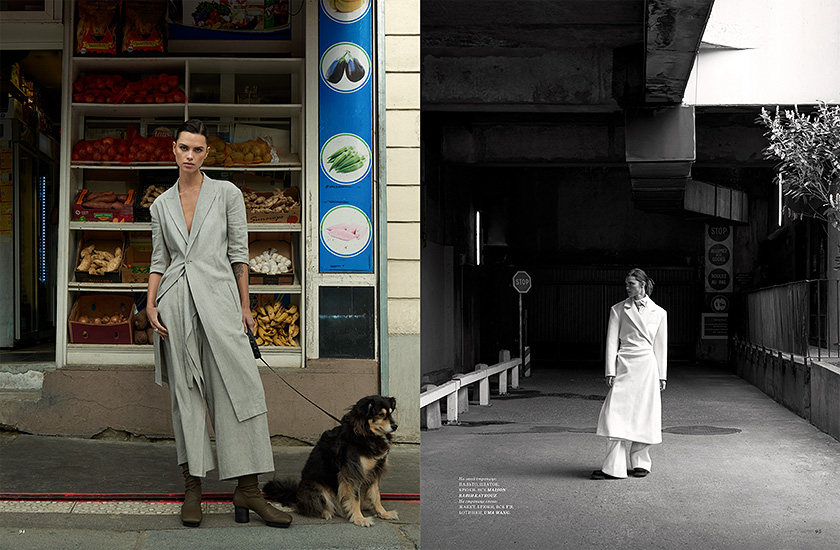 Retouche Harper's Bazaar - Édito Urban Desert