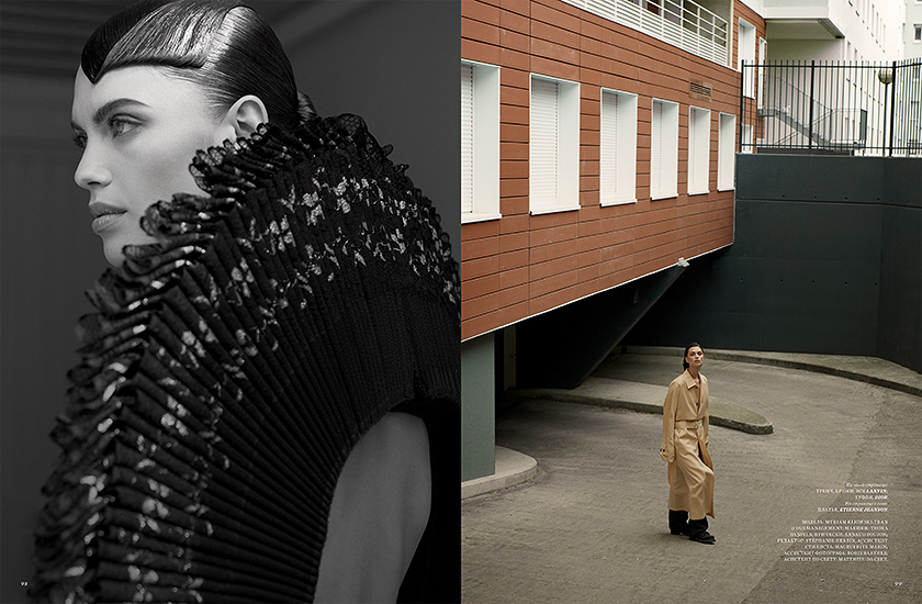 Retouche Harper's Bazaar - Édito Urban Desert