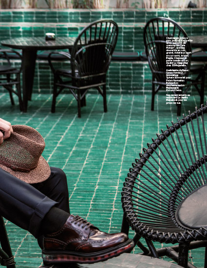 L'Officiel Hommes Maroc - Édito Pause Printanière L'Officiel Hommes Maroc - Édito Pause Printanière