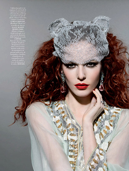 L'Officiel Maroc n°56 - Édito Miss Bride Retouche L'Officiel Maroc n°56 - Édito Miss Bride