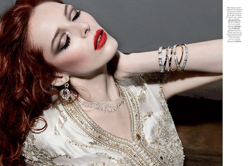 L'Officiel Maroc n°56 - Édito Miss Bride Retouche L'Officiel Maroc n°56 - Édito Miss Bride