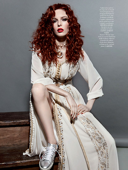 L'Officiel Maroc n°56 - Édito Miss Bride Retouche L'Officiel Maroc n°56 - Édito Miss Bride