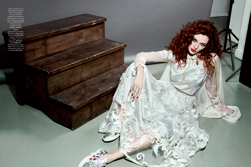 L'Officiel Maroc n°56 - Édito Miss Bride Retouche L'Officiel Maroc n°56 - Édito Miss Bride