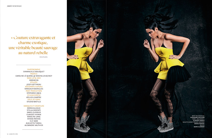 Made in Luxe 07/08 2014 - Édito 100% Sauvage Made in Luxe 07/08 2014 - Édito 100% Sauvage