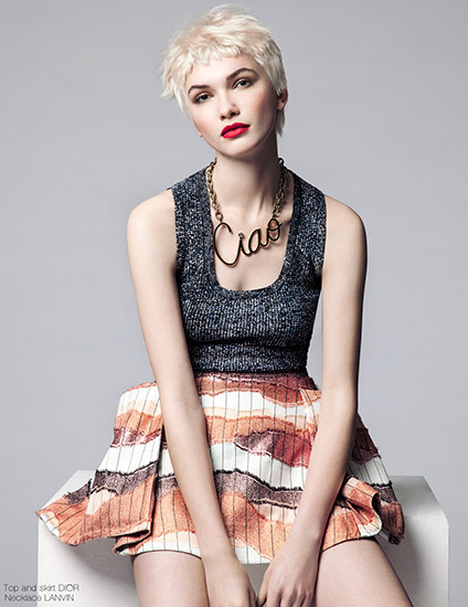 L'Officiel Manila - Édito Blondie Retouche L'Officiel Manila - Édito Blondie