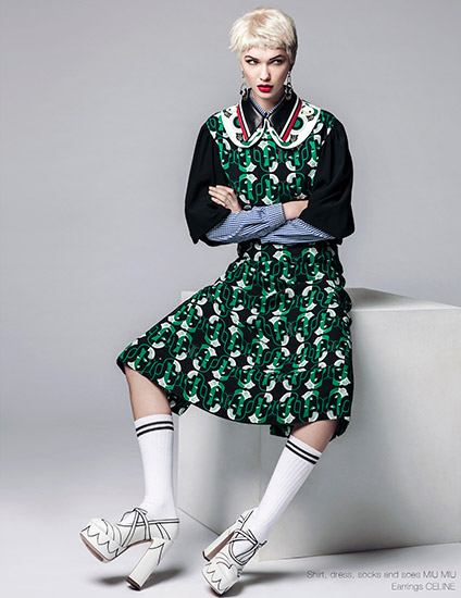 L'Officiel Manila - Édito Blondie Retouche L'Officiel Manila - Édito Blondie