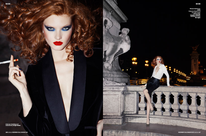 L'Officiel Suisse n°006 - Édito Femme Fatale Retouche L'Officiel Suisse n°006 - Édito Femme Fatale