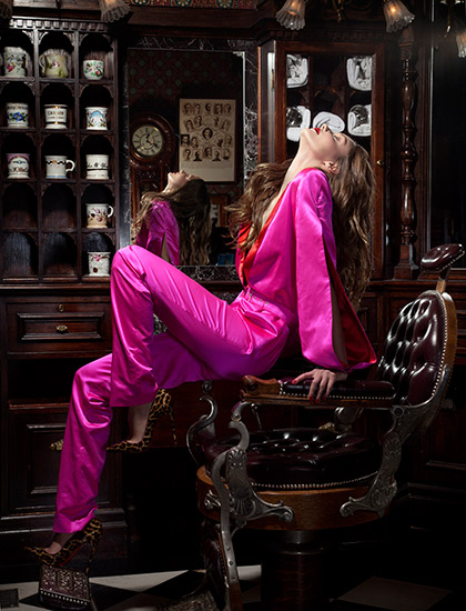 L'Officiel Ukraine - Édito Mafiosa Retouche L'Officiel Ukraine - Édito Mafiosa